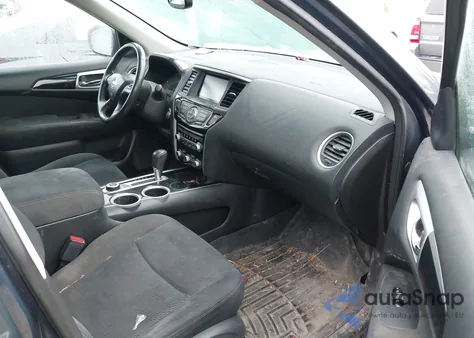 2015 Nissan Pathfinder Sv из США, поврежденный, VIN 5N1AR2MM4FC684511